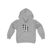Youth Hoodie - Wisconsin - Tartan - Home Heart Pro