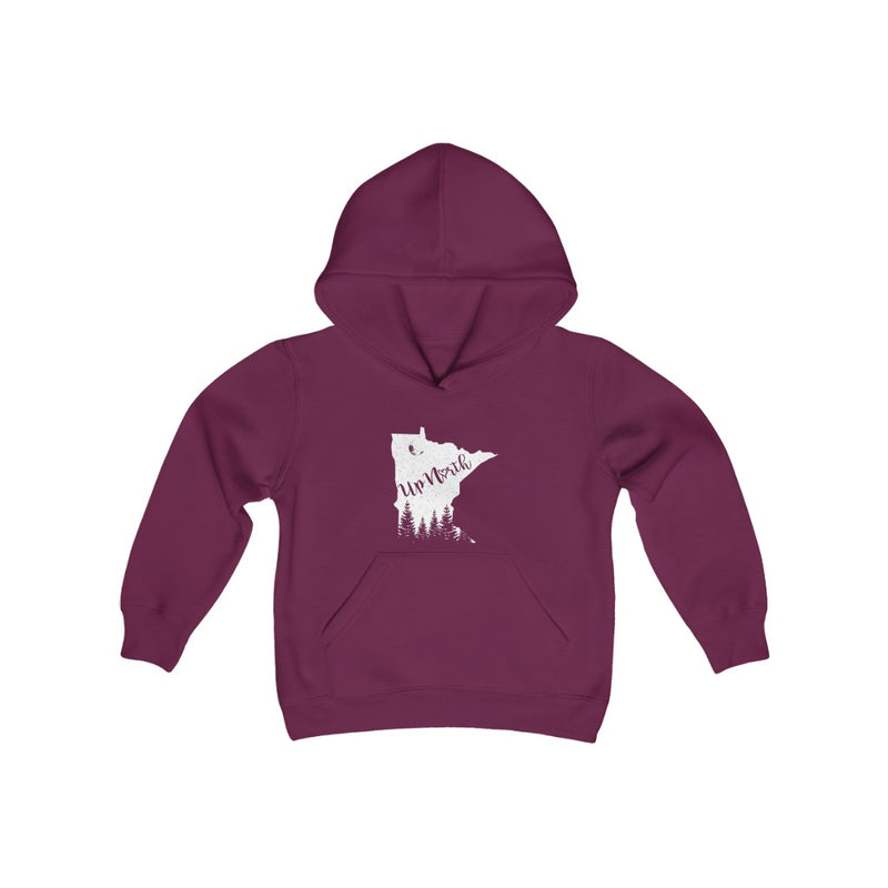 Kids Heavy Blend Hoodie - Minnesota - Up North!