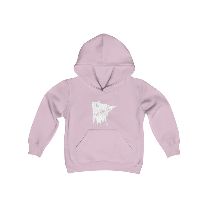 Kids Heavy Blend Hoodie - Minnesota - Up North!
