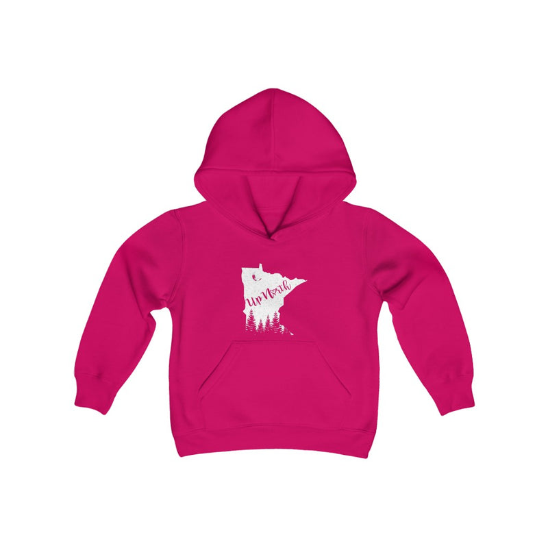Kids Heavy Blend Hoodie - Minnesota - Up North!