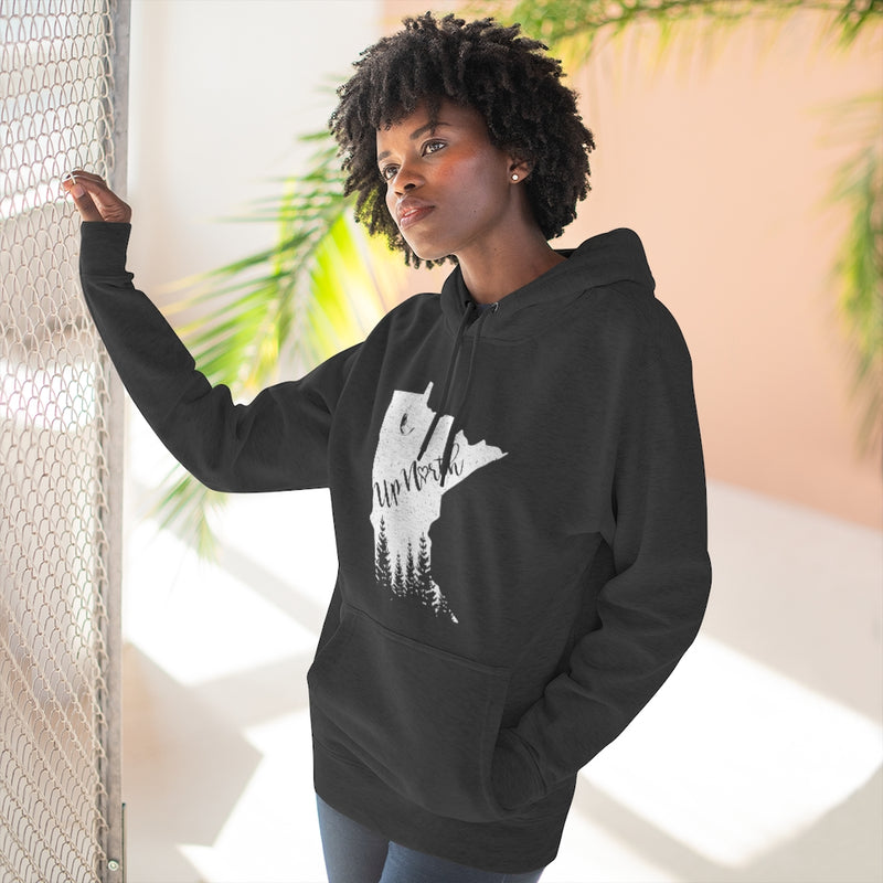 Women's Premium Pullover Hoodie - Minnesota - Up North!