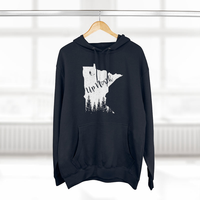 Women's Premium Pullover Hoodie - Minnesota - Up North!