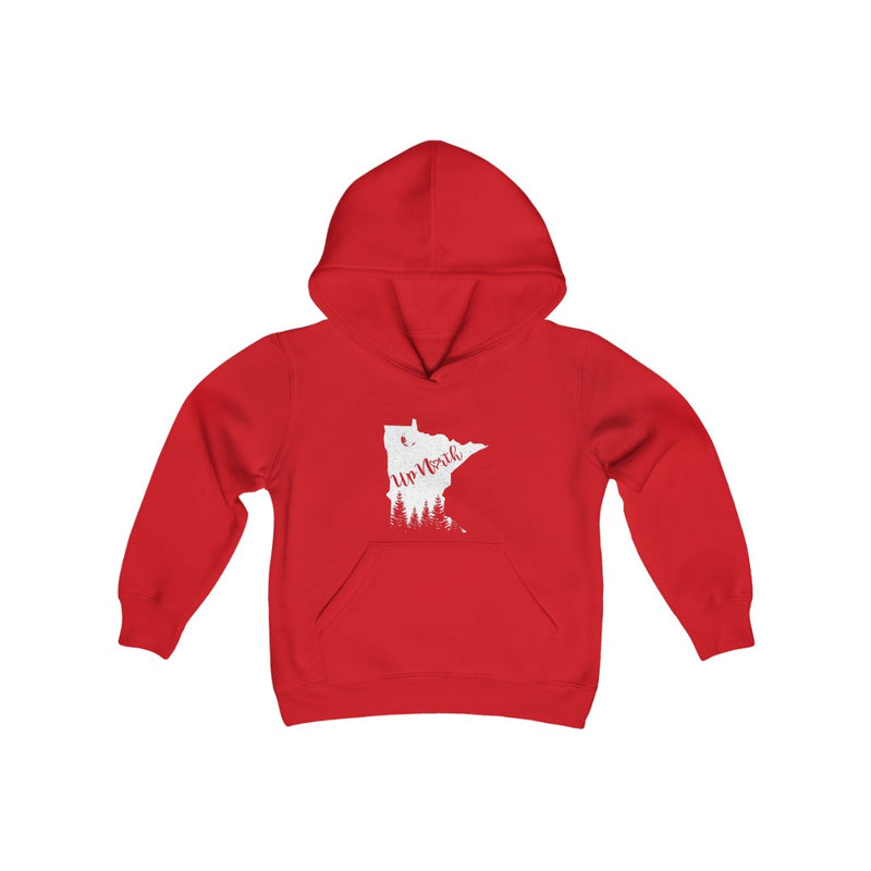Kids Heavy Blend Hoodie - Minnesota - Up North!