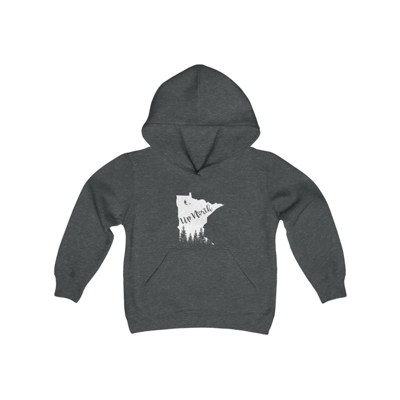 Kids Heavy Blend Hoodie - Minnesota - Up North!