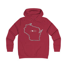 Women's Hoodie - Edgar Wisconsin - Home Heart