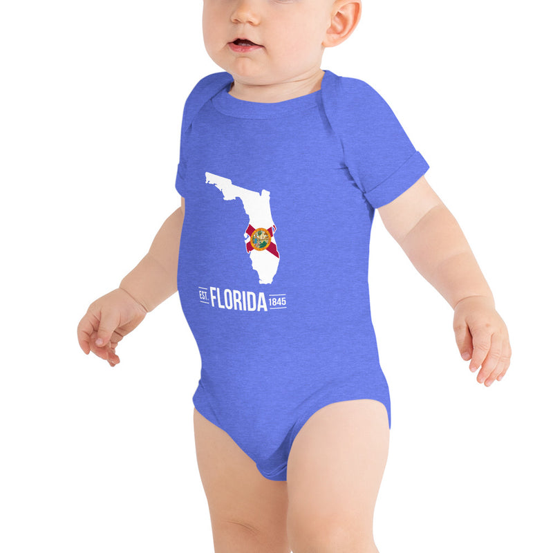 Baby's Onesie - Florida - State Flag