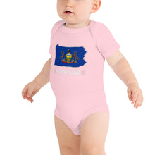 Baby's Onesie - Pennsylvania - State Flag