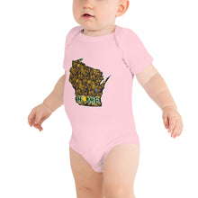 Baby's Onesie - Wisconsin - Lakes/Trees - Pro