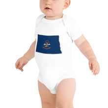 Baby Onesie - North Dakota - State Flag