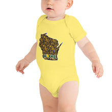 Baby's Onesie - Wisconsin - Lakes/Trees - Pro