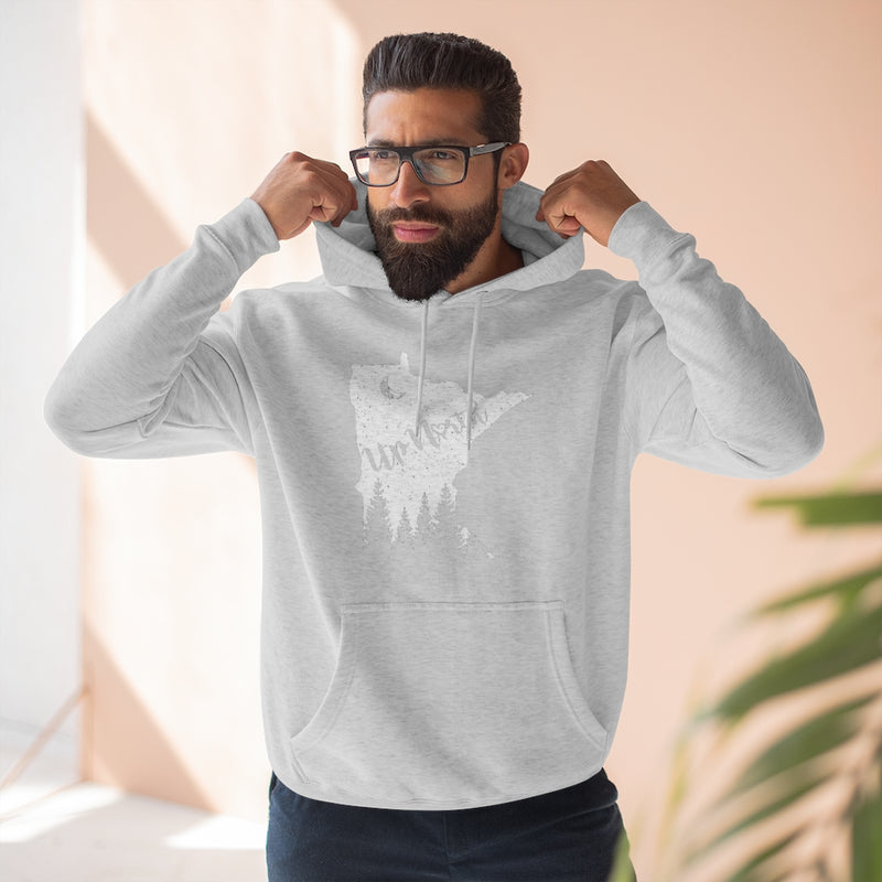 Women's Premium Pullover Hoodie - Minnesota - Up North!