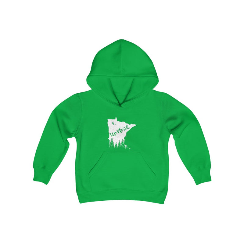 Kids Heavy Blend Hoodie - Minnesota - Up North!