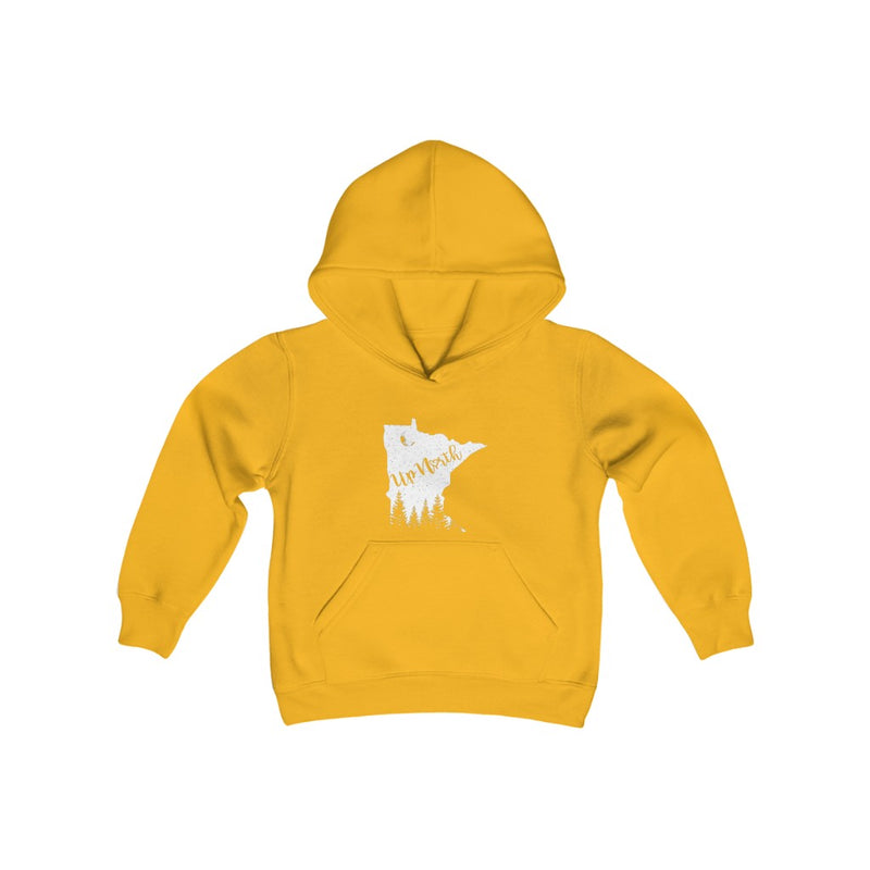 Kids Heavy Blend Hoodie - Minnesota - Up North!