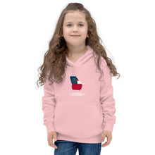 Girl's Hoodie - Georgia - State Flag