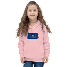 Girl's Hoodie - Pennsylvania - State Flag