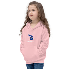 Girl's Hoodie - Michigan - State Flag