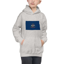 Boy's Hoodie - North Dakota - State Flag