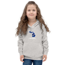 Girl's Hoodie - Michigan - State Flag