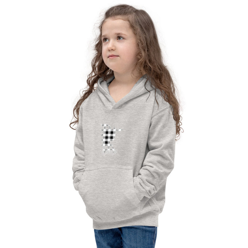 Kids Hoodie - Minnesota - Tartan Plaid