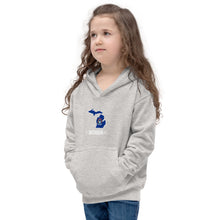Girl's Hoodie - Michigan - State Flag