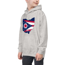Boy's Hoodie - Ohio - State Flag