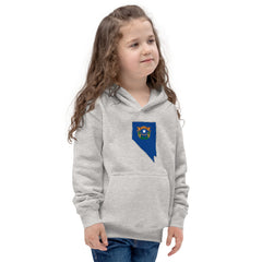 Girl's Hoodie - Nevada - State Flag Girl's Hoodie - Nevada - State Flag