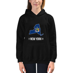 Kids New York Flag Hoodie Kids New York Flag Hoodie