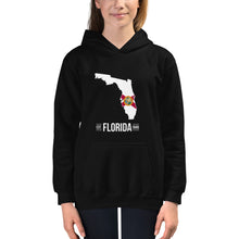 Girl's Hoodie - Florida - State Flag