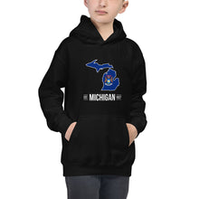 Boy's Hoodie - Michigan - State Flag
