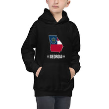 Boy's Hoodie - Georgia - State Flag