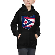 Boy's Hoodie - Ohio - State Flag