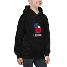 Boy's Hoodie - Georgia - State Flag