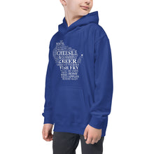 Kids Hoodie - Wisconsin - Words