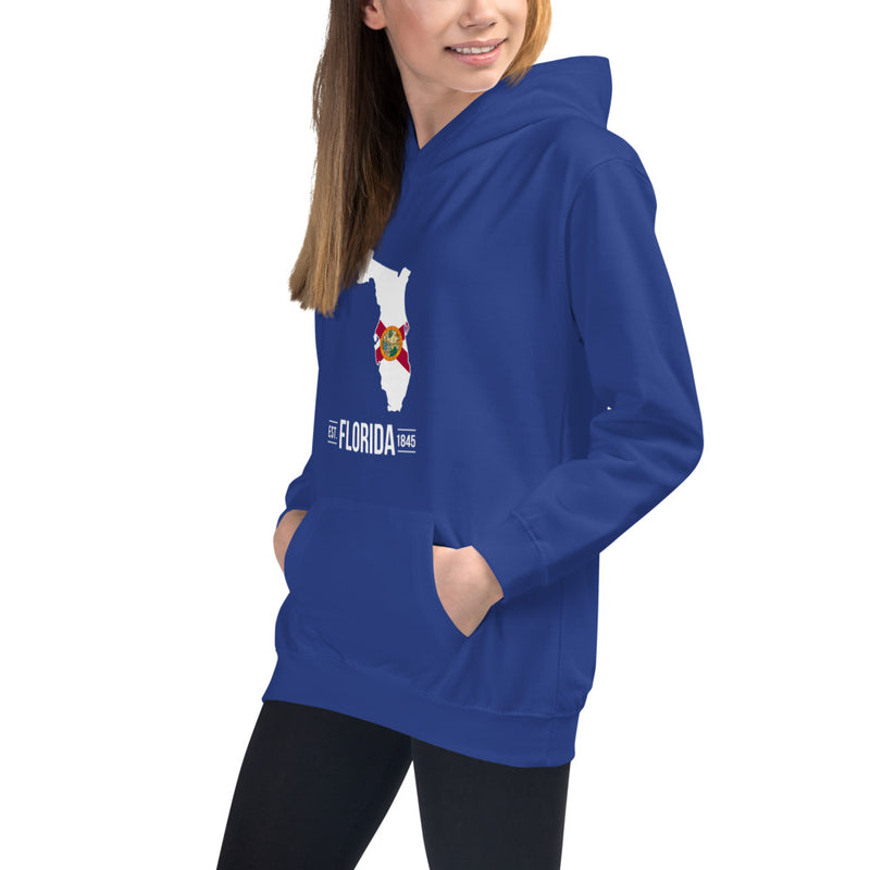 Girl's Hoodie - Florida - State Flag