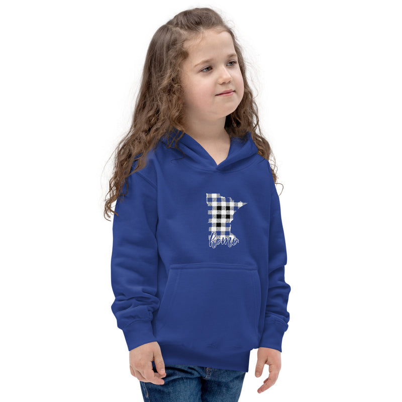 Kids Hoodie - Minnesota - Tartan Plaid