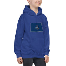 Boy's Hoodie - North Dakota - State Flag