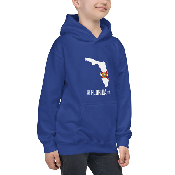 Boy's Hoodie - Florida - State Flag