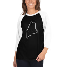 3/4 Sleeve Maine Raglan Shirt