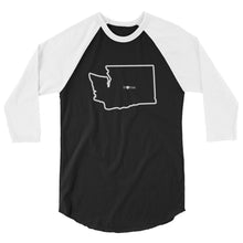 3/4 sleeve Washington raglan shirt