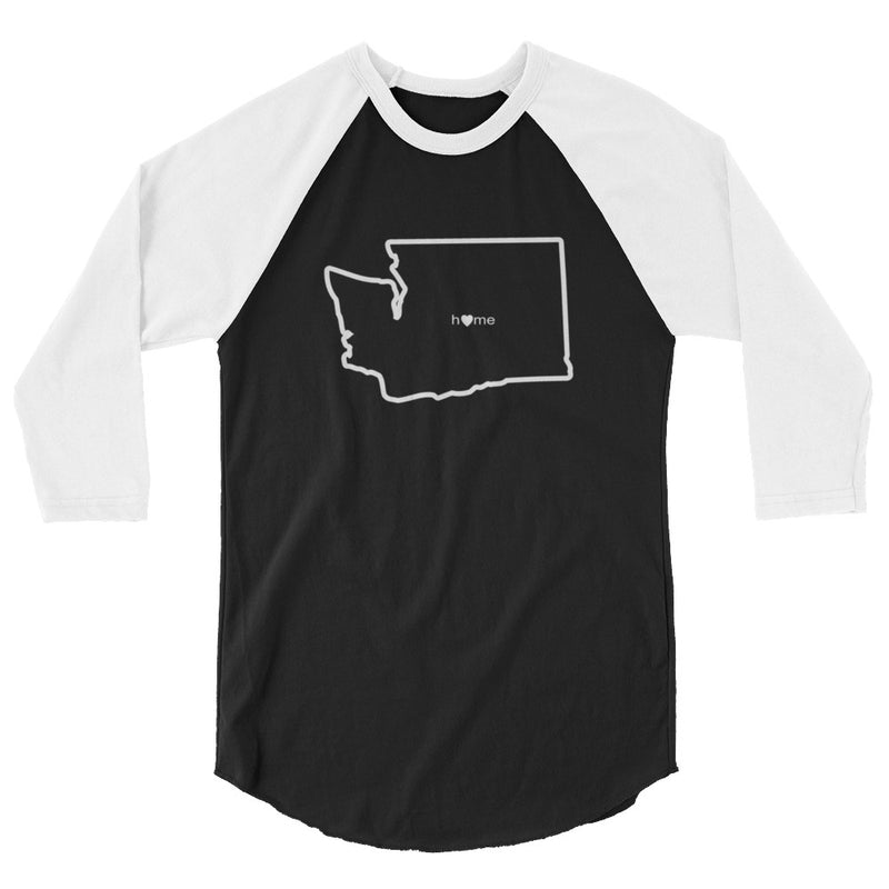 3/4 sleeve Washington raglan shirt