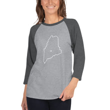 3/4 Sleeve Maine Raglan Shirt