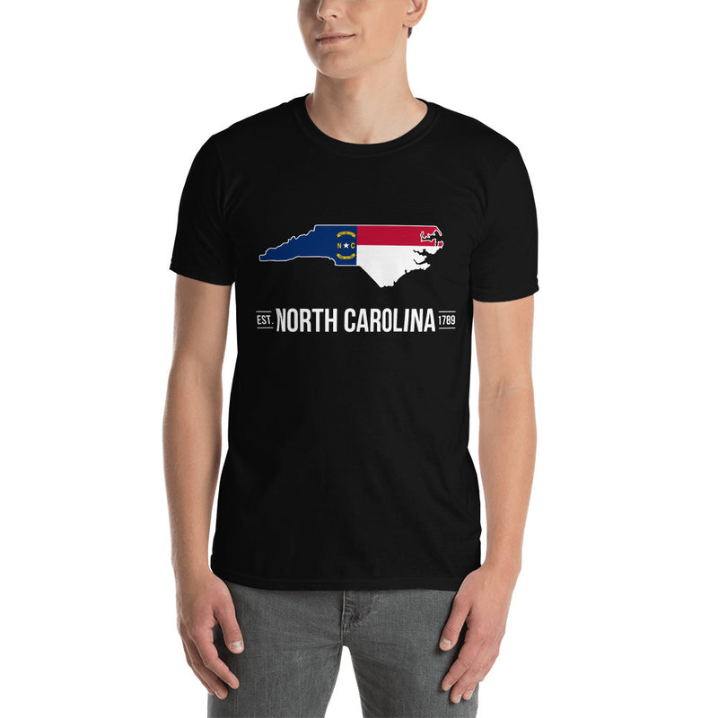 Men's T-Shirt - North Carolina - State Flag