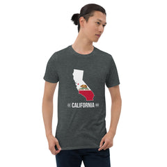 Men's Short-Sleeve T-Shirt - California State Flag