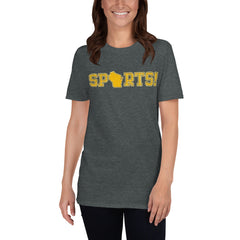 Women's T-Shirt - Wisconsin - Sports! Women's T-Shirt - Wisconsin - Sports!