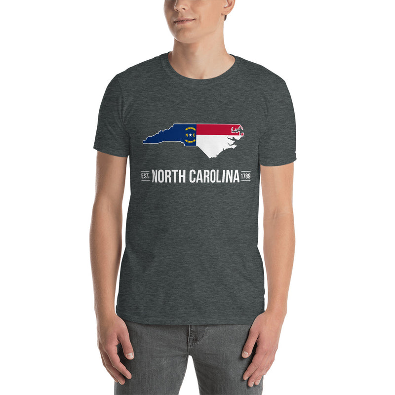 Men's T-Shirt - North Carolina - State Flag