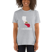 Women's Short-Sleeve T-Shirt - California State Flag