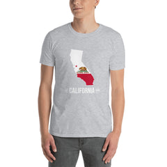 Men's Short-Sleeve T-Shirt - California State Flag Men's Short-Sleeve T-Shirt - California State Flag