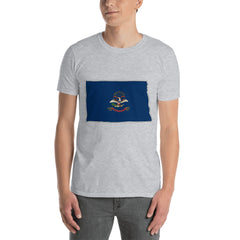 Men's T-Shirt - North Dakota - State Flag Men's T-Shirt - North Dakota - State Flag