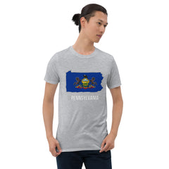 Men's T-Shirt - Pennsylvania - State Flag