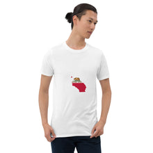 Men's Short-Sleeve T-Shirt - California State Flag